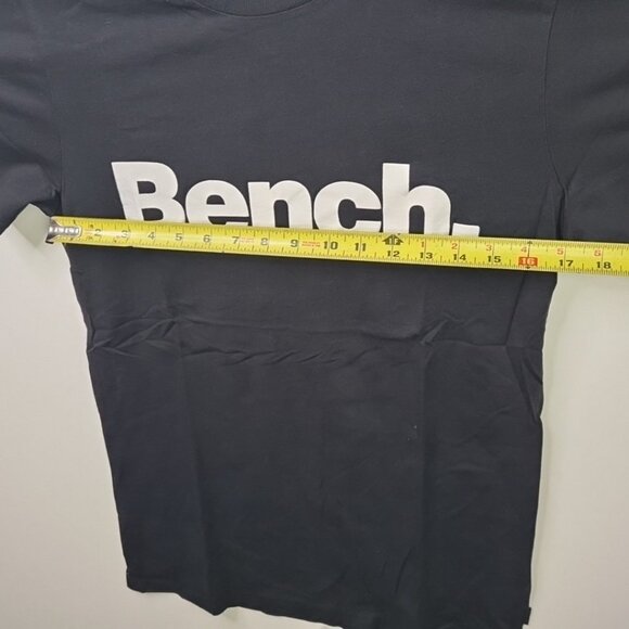 Bench. Logo Graphic Tee Black Men’s Size S Minimalist Streetwear Shirt - Picture 5 of 7